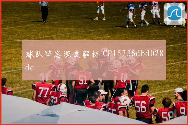 球队阵容深度解析 CP15736dbd028dc